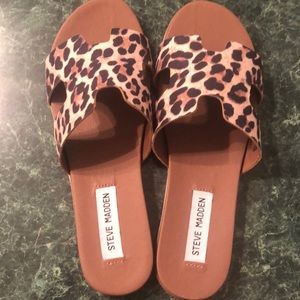 Cheetah Print Sandals